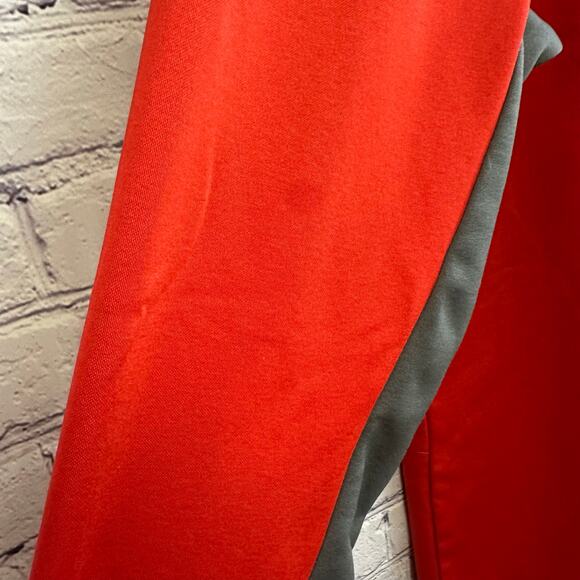 Fanatics University of Nebraska Quarter Zip Red Gray Sweater XL Team Spirit FLAW - Picture 5 of 8